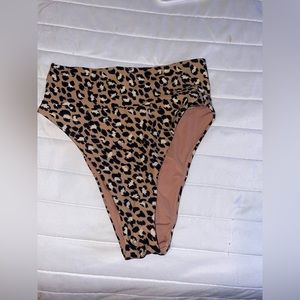 Aerie, cheetah print bikini bottoms